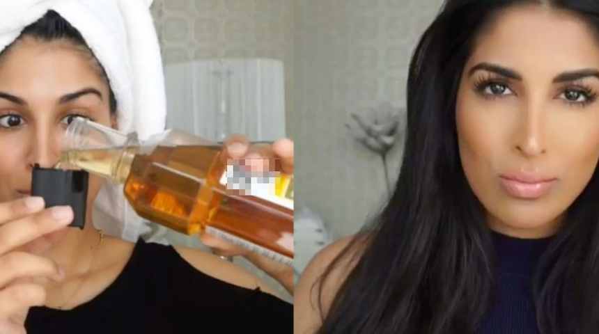 Ağız gargarasını saçınıza dökerek mucizelere tanık olun! Bilinmeyen güzellik sırrı