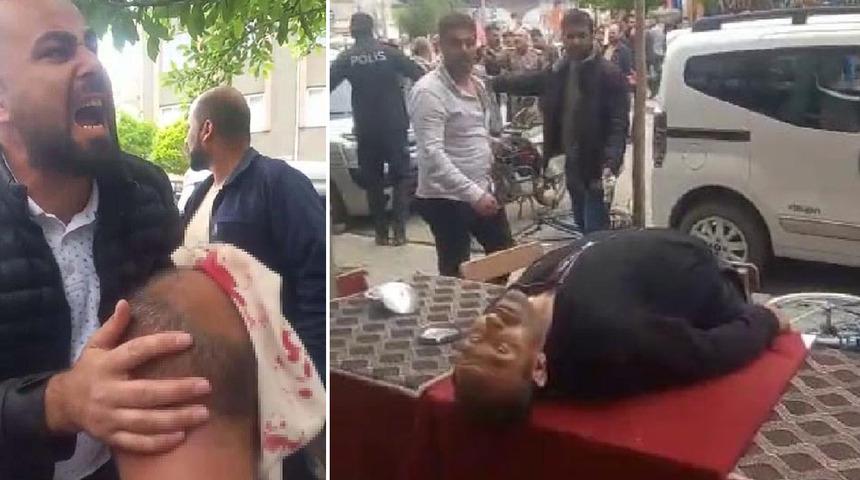 Meydan muharebesi gibi kavga! Ortalık savaş alanına döndü, polis havaya ateş açarak zor ayırdı