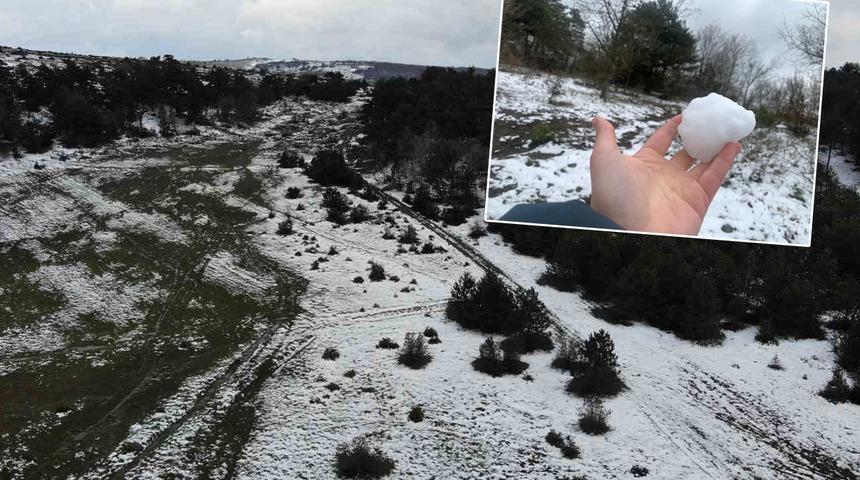 Nisan ayının sonunda kar sürpriziyle karşılaştılar! Büyük şaşkınlık yaşadılar... 'Nadiren oluyor' 
