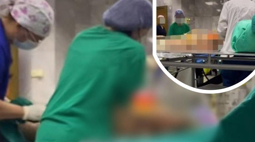 Tepki çeken görüntüler! Doğum sırasında hemşire yanlışlıkla TikTok’tan canlı yayın açtı... Anbean her şeyi gösterdi