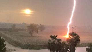 Tüyler ürperten görüntü! Yer: Osmaniye... O anları saniye saniye kaydetti