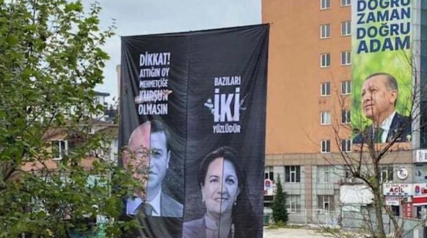 İstanbul'da tartışma yaratan pankart! Canan Kaftancıoğlu: 'Son kez uyarıyorum!'