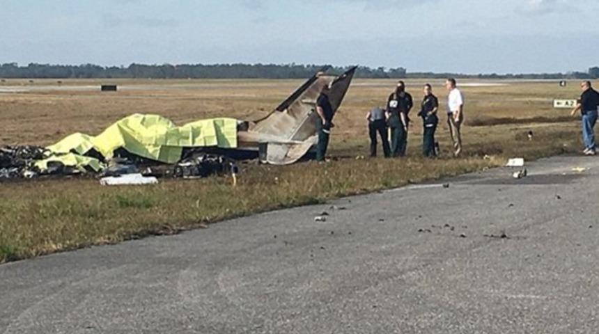 Korkun&ccedil; u&ccedil;ak kazası! 'Hayatta kalan yok'