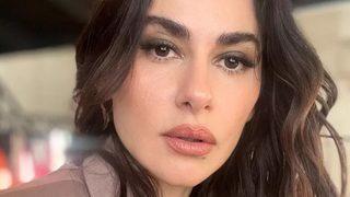 Transparan giyen Nesrin Cavadzade sütyensiz pozuyla büyüledi!