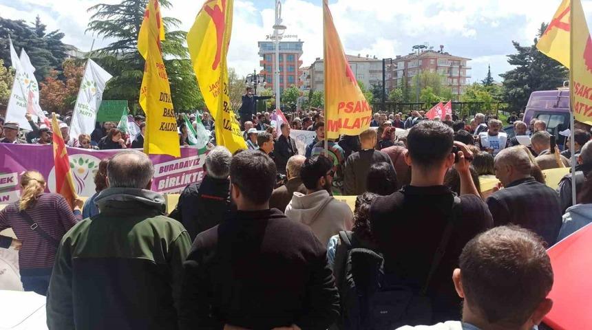Malatya&rsquo;da 1 Mayıs Emek ve Dayanışma G&uuml;n&uuml; kutlaması