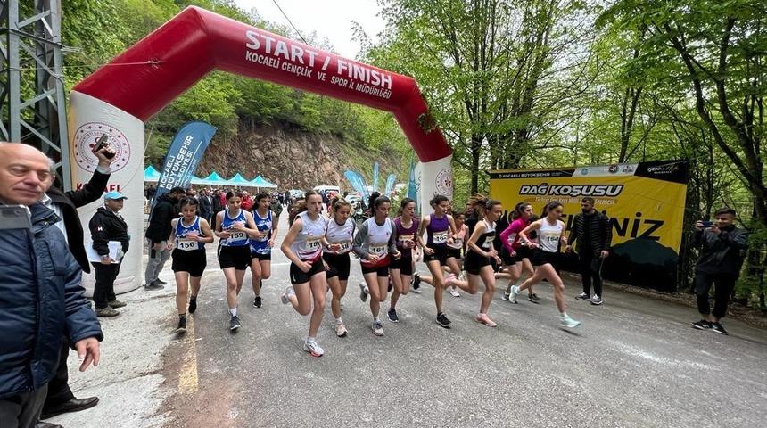 Milli takım dağ koşusu se&ccedil;meleri Başiskele&rsquo;de yapıldı