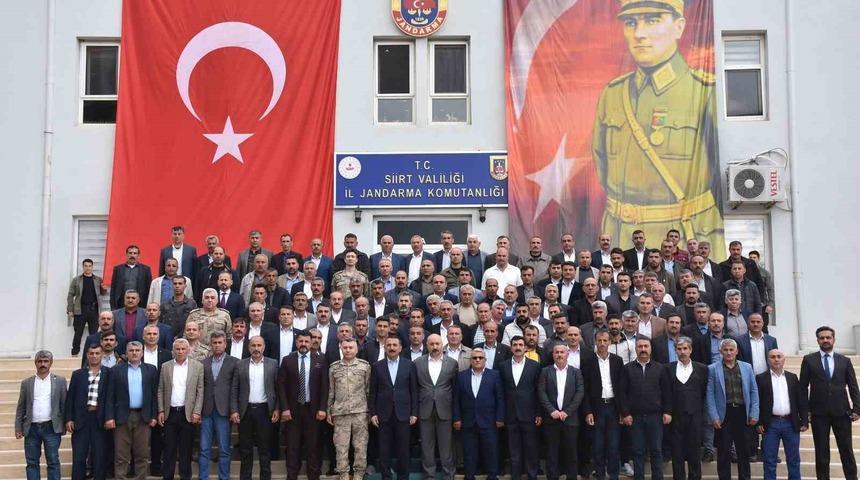 Vali Hacıbektaşoğlu, güvenlik korucularıyla bir araya geldi