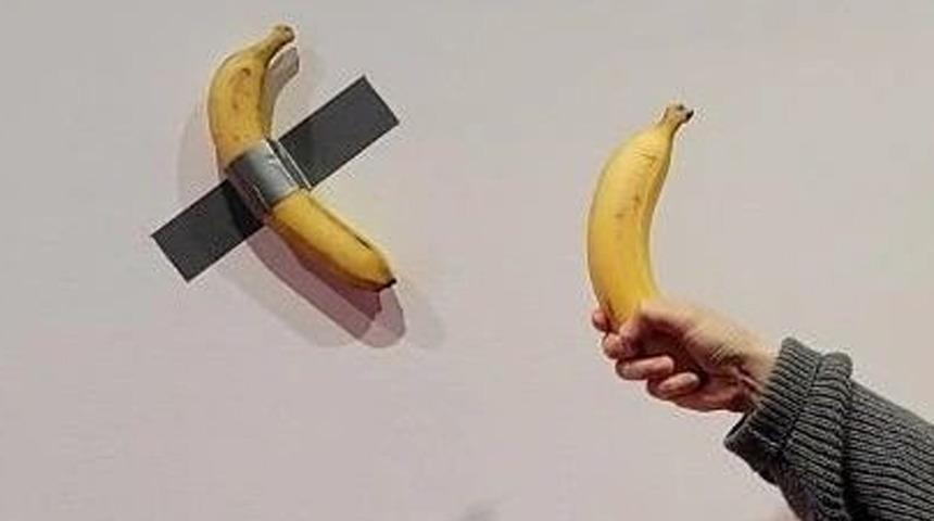 Bir garip olay... Müzedeki sanat eserini yedi! "Kahvaltı yapmamıştım"