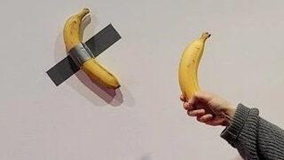 Bir garip olay... Müzedeki sanat eserini yedi! Kahvaltı yapmamıştım