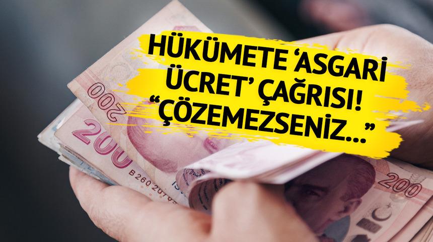 Asgari ücret görüşmelerinde masadan kalkmıştı! Türk-İş'ten hükümete asgari ücret çağrısı: Çözemezseniz...