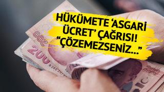 Asgari ücret görüşmelerinde masadan kalkmıştı! Türk-İş'ten hükümete asgari ücret çağrısı: Çözemezseniz...