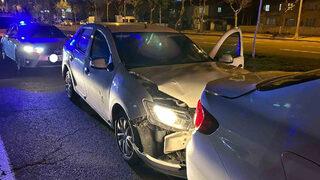 Polisin 'dur' ihtarına uymayıp kaza yaptı! Ehliyetsiz sürücü yakayı ele verdi
