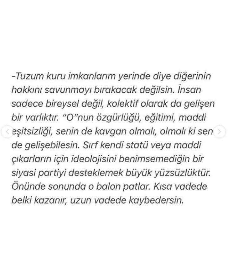 Volkan Demirel'in eşi Zeynep Sever paylaştı: "Kime oy vereceğini sen bilirsin. Ben..." - Resim : 5