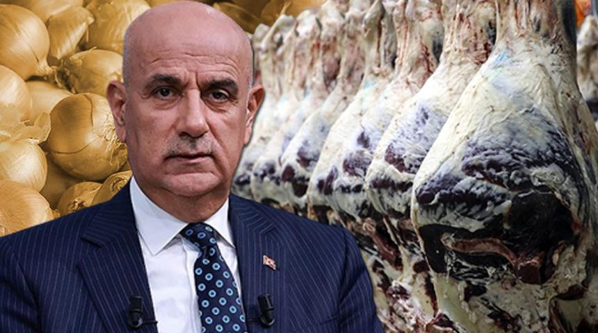 Tarım ve Orman Bakanı Kirişci'den soğan ve et fiyatlarıyla ilgili açıklama: "Arzda sorun yok, fiyatlar geriliyor"