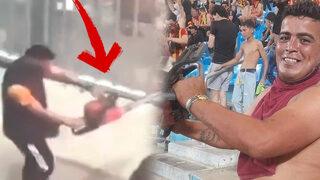 Afrika Şampiyonlar Ligi'nde görülmemiş olay! Maça elektrikli testereyle girdi, tribün demirlerini kesti