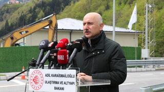 Yeni Zigana Tüneli yarın hizmete giriyor