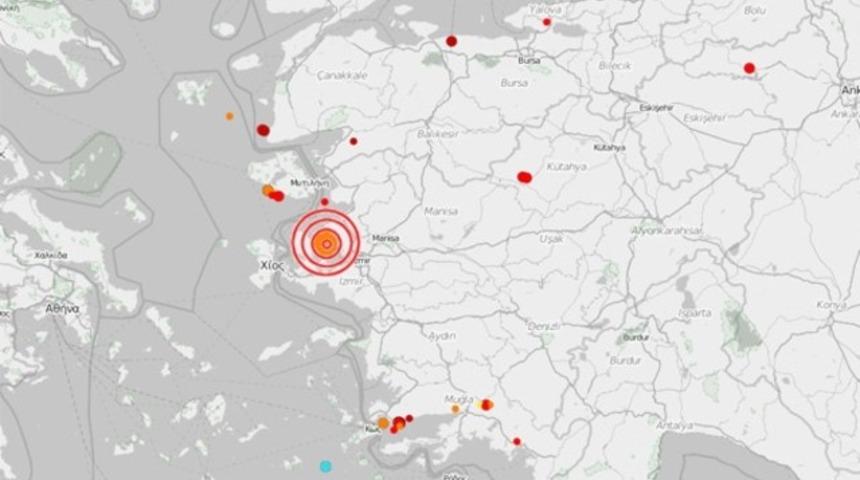 Son dakika! İzmir'de deprem (AFAD ve Kandilli son depremler)