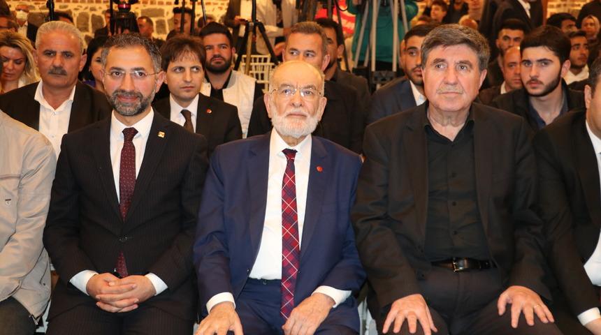 Saadet Partisi Genel Başkanı Karamollaoğlu, Diyarbakır'da konuştu: