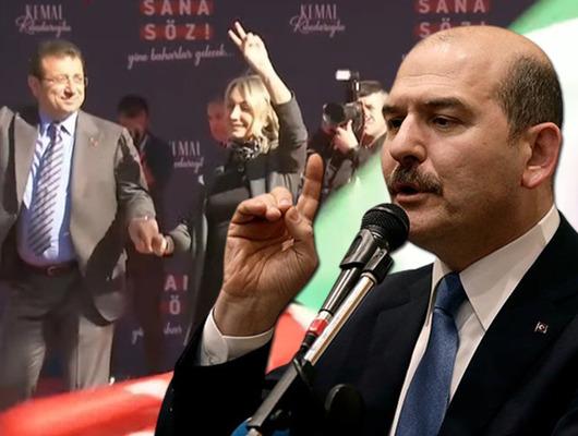 Bakan Soylu: "PKK'nın yaptığı zafer işaretini yaptılar"