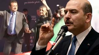 Bakan Soylu'dan Dilek İmamoğlu'na 'Van mitingi' tepkisi! O görüntüye dikkat çekti: PKK'nın yaptığı zafer işaretini yaptılar