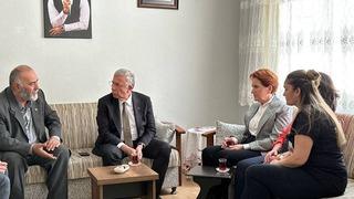 Meral Akşener ve Mansur Yavaş, Sinan Ateş'in Bursa'daki ailesini ziyaret etti