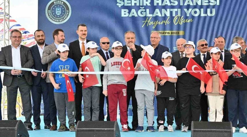 Bursa’da Şehir Hastanesi’ne kesintisiz ulaşım başladı