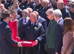 Cumhurbaşkanı Erdoğan yangın söndürme uçağı teslim törenine katıldı