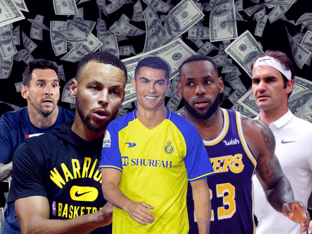 Dudak u&ccedil;uklatan para! 2023 yılında d&uuml;nyanın en &ccedil;ok kazanan sporcusu belli oldu!