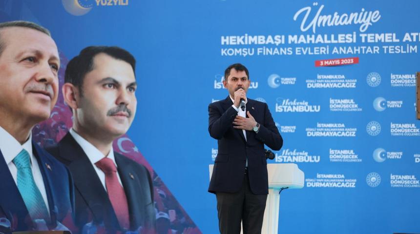 Bakan Kurum duyurdu! O bölgelerde kat karşılığı anlaşma oranı yüzde 50'ye çıkarıldı