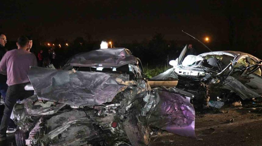 Sakarya'da trafik kazası: 1 ölü, 4 yaralı