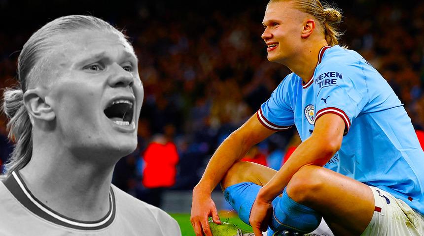Manchester City, West Ham United'ı 3-0 mağlup etti! Erling Haaland Premier Lig tarihine geçti...