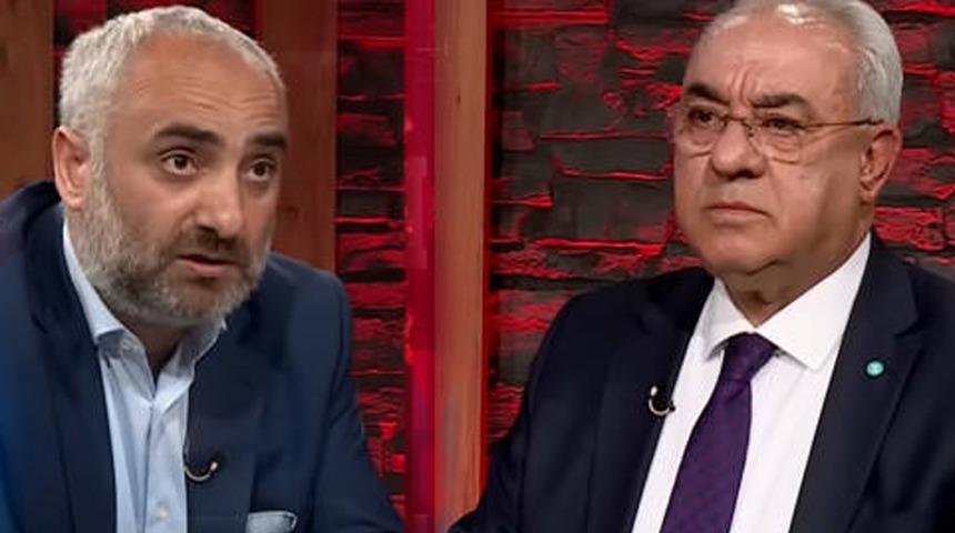 İsmail Saymaz ile Önder Aksakal’dan canlı yayında çok sert tartışma! ‘Ben pis bir siyasetçi değilim’