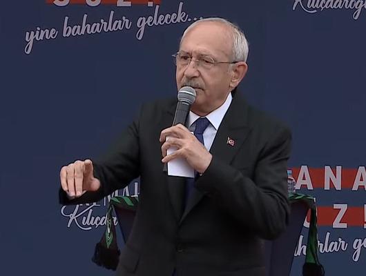 Son dakika: Kemal Kılıçdaroğlu Denizli'deki mitingde açıklamalar yaptı: Vatanımız ve bayrağımız için gözümüzü kırpmadan ölüme gideriz