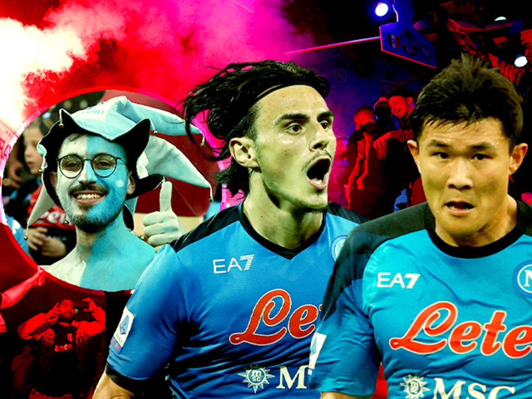 Eşine az rastlanır bir şampiyonluk kutlaması! 33 yıl sonra zafere ulaşan Napoli'de sokaklar alev aldı...