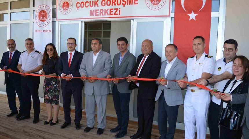 Silifke’de Çocuk Görüşme Merkezi açıldı