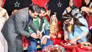 Şırnak'ta aşiret düğünü! Takılan altın ve para dudak uçuklattı