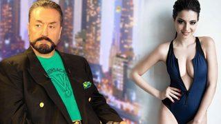 Çağatay Ulusoy'un gözdesi Melisa Aslı Pamuk Adnan Oktar'ın programına katılmış
