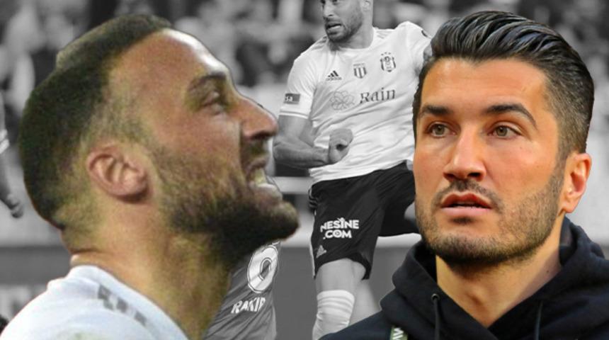 Cenk Tosun ile Nuri Şahin arasında gerginlik! 90+2. dakikada itişmeler ve tartışma...