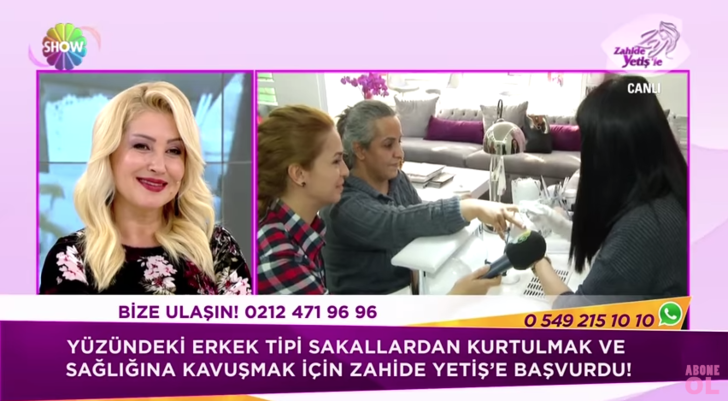 Zahide Yetiş'e çıkan sakallı kadının son haline bakın G3
