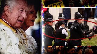 Tüm nefesler tutulmuş, o an bekleniyordu: Kral Charles'ın taç giyme töreni öncesi o cihaz ortalığı karıştırdı! Republic başkanı apar topar gözaltına alındı, sosyal medya o fotoğrafları konuşuyor