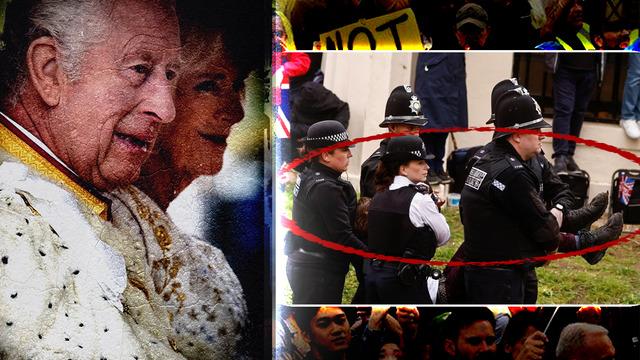 Tüm nefesler tutulmuş, o an bekleniyordu: Kral Charles'ın taç giyme töreni öncesi o cihaz ortalığı karıştırdı! Republic başkanı apar topar gözaltına alındı, sosyal medya o fotoğrafları konuşuyor