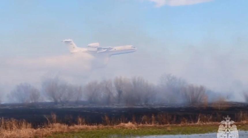 Rusya’da orman yangını! Görüntüleri yayınladılar