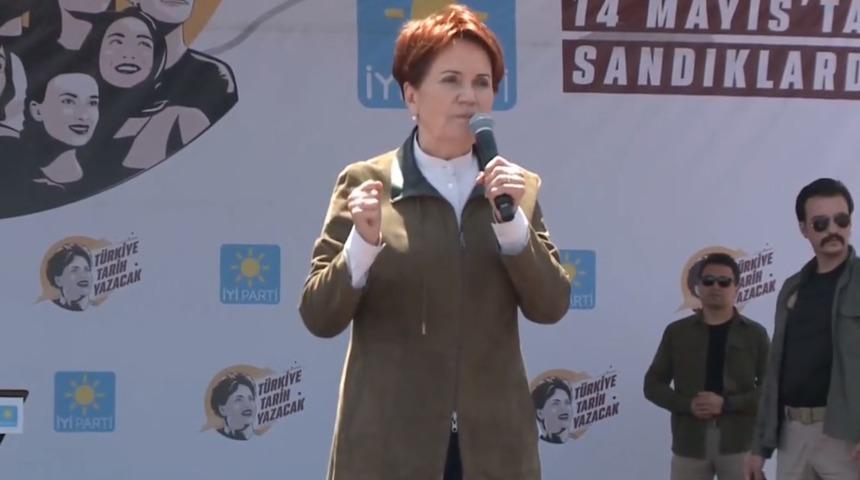 İYİ Parti lideri Meral Akşener'den 'Cem Yılmaz' g&ouml;ndermesi: 'Hava gazı kalır'