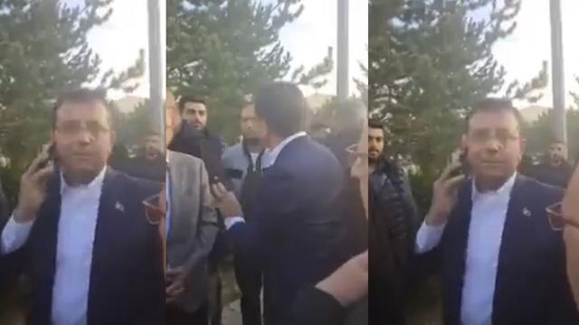 Ekrem İmamoğlu olayların ardından Erzurum Valisi'yle telefonda görüştü! Sen dua et ben böyle konuşuyorum