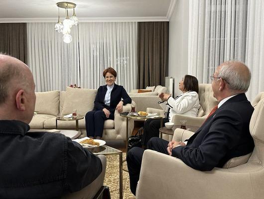 Kılıçdaroğlu ve eşinden Akşener ailesine ziyaret