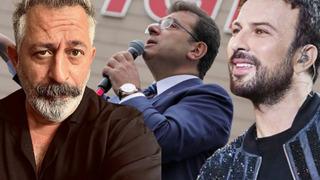 Erzurum'daki olaydan sonra Cem Yılmaz'dan Sarp Apak'a pek çok isim paylaştı! Ekrem İmamoğlu'na destek