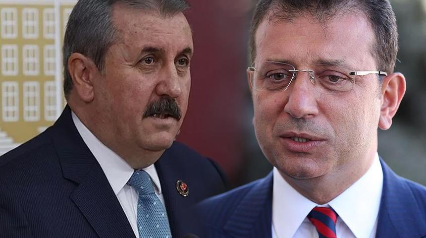 SON DAKİKA: BBP lideri Mustafa Destici'den 'İmamoğlu' ve 'Erzurum' yorumu! 'PKK işaretleriyle kışkırttılar, dadaşlar size meydanı boş bırakır mı?'