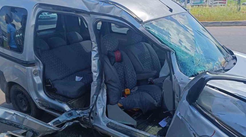 Çınar’da trafik kazası: 1’i ağır 4 yaralı