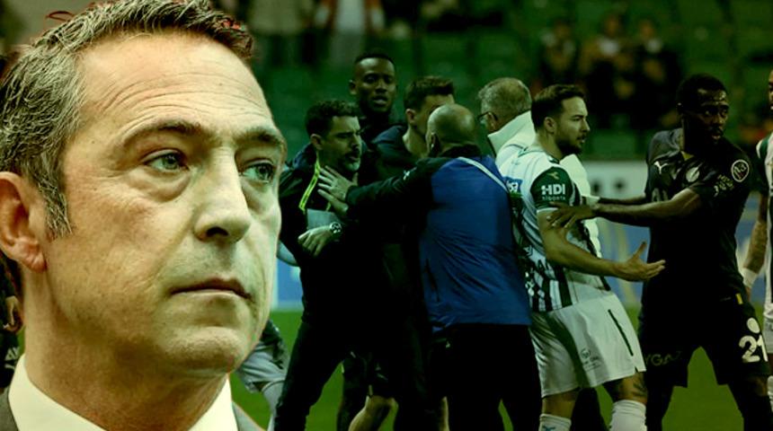 Maç sonunda saha karışmıştı! Giresunspor Başkanı'ndan Fenerbahçe açıklaması: 'Ali Koç beni aradı, özür diledim!'