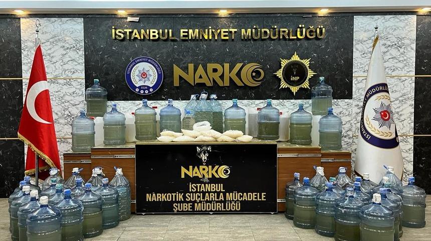 İstanbul'da düzenlenen uyuşturucu operasyonunda 5 şüpheli yakalandı